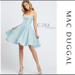 Shimmer Ieena for Mac Duggal Fit & Flare Dress Sz8